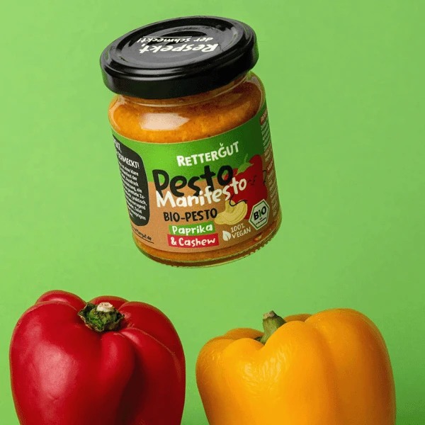 pesto paprika cashew, organic, 120g