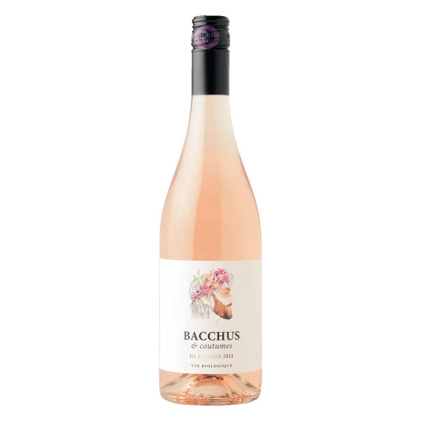 bacchus & coutumes rosé, organic, 0,75l