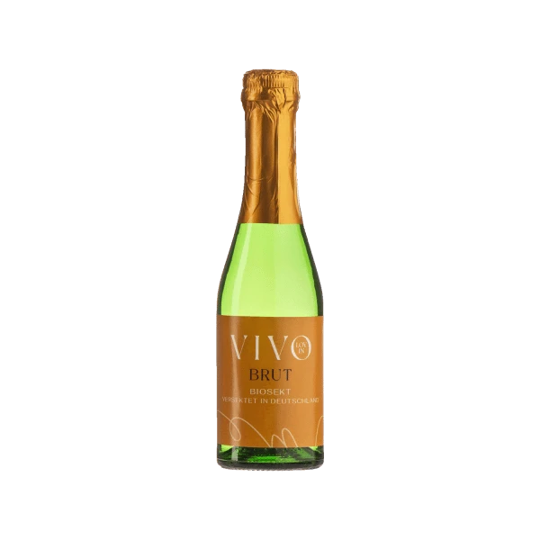 piccolo sparkling wine brut, organic, 0,2l