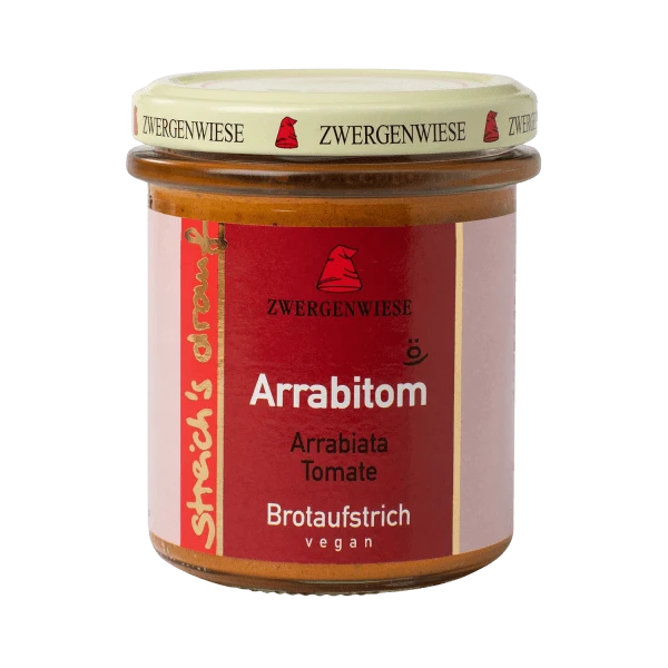 streichs drauf arrabitom, organic, 160g