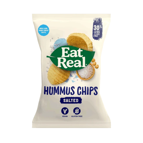 crisps hummus sea salt, 135 g