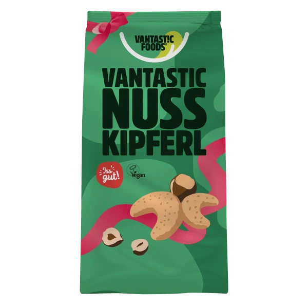 vantastic nut cookies, organic, 125g