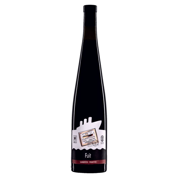 fuit sangiovese primitivo terre di chieti, organic, 0,75l