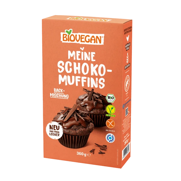 my chocolate muffin baking mix, organic, 360g