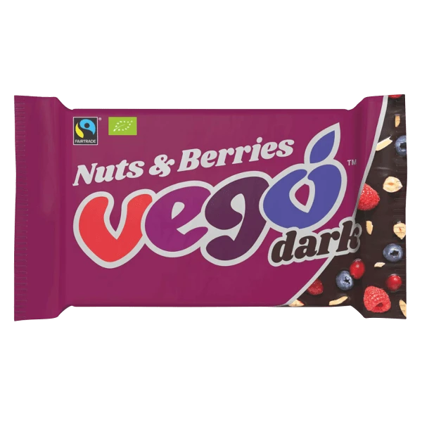 dark nuts & berries, organic, 85g