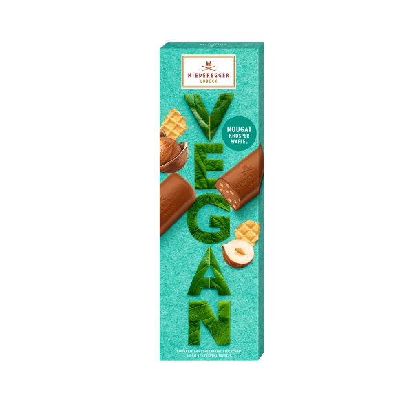 vegan nougat crispy wafer, 100g