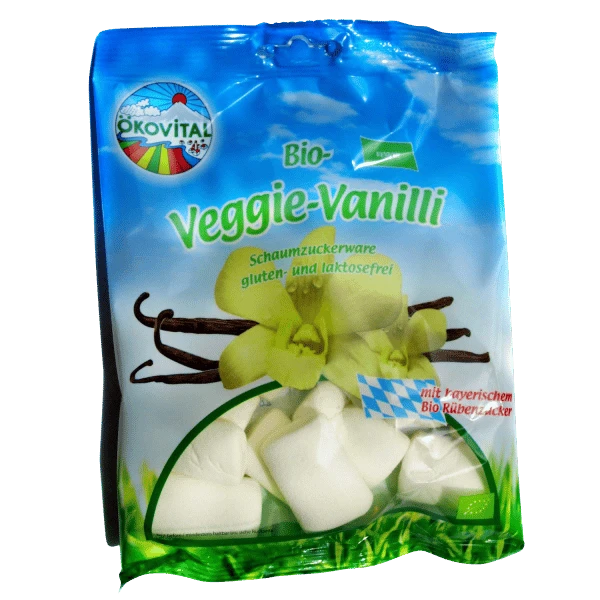 veggie vanilli mellows, organic, 90g