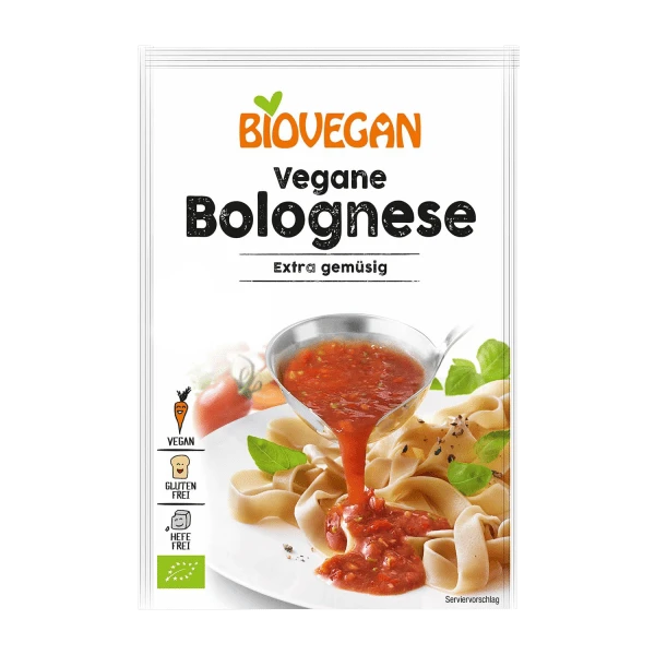 vegan bolognese, organic, 33g