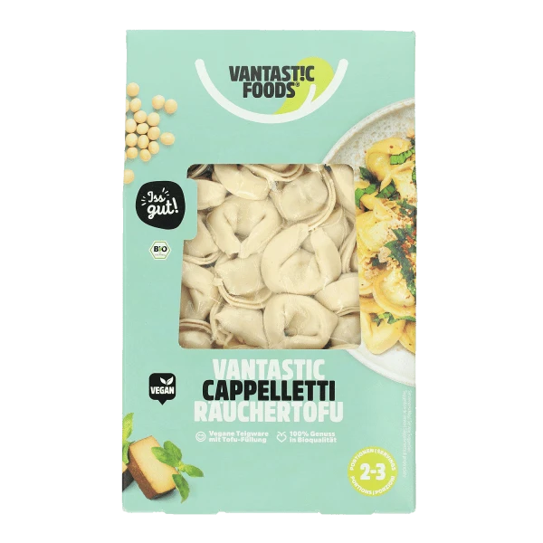 vantastic cappelletti smoked tofu, organic, 250g