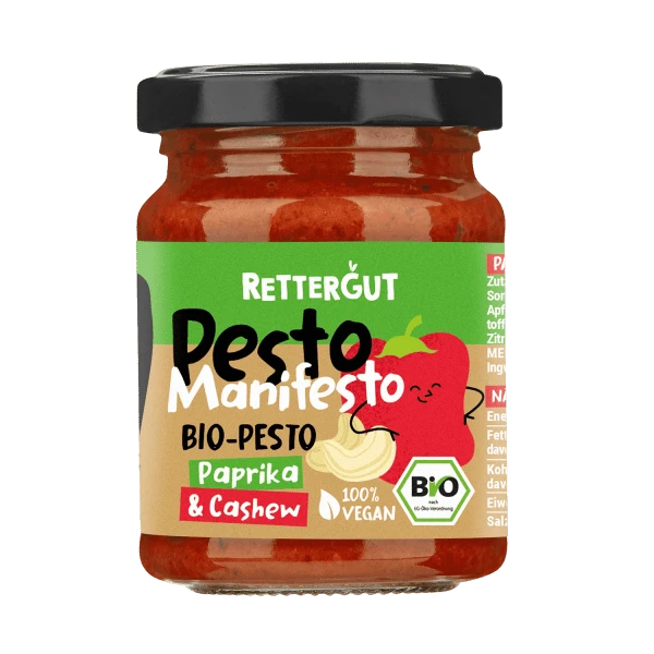 pesto paprika cashew, organic, 120g