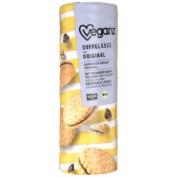 sandwich biscuit original, organic, 330g