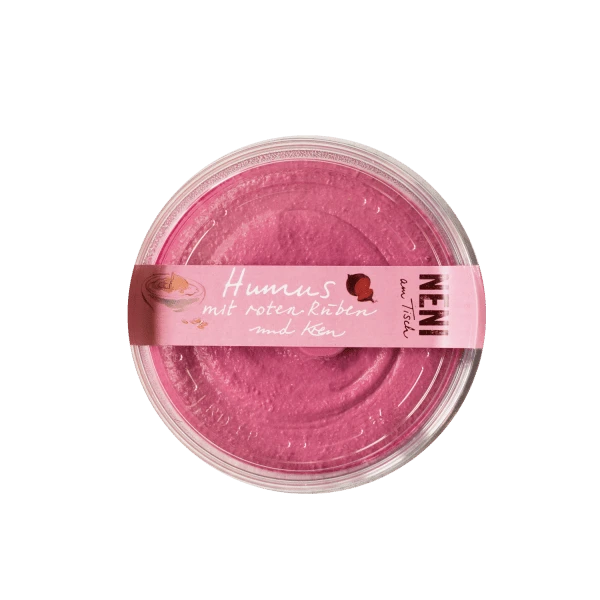 hummus with beetroot and horseradish, 200g