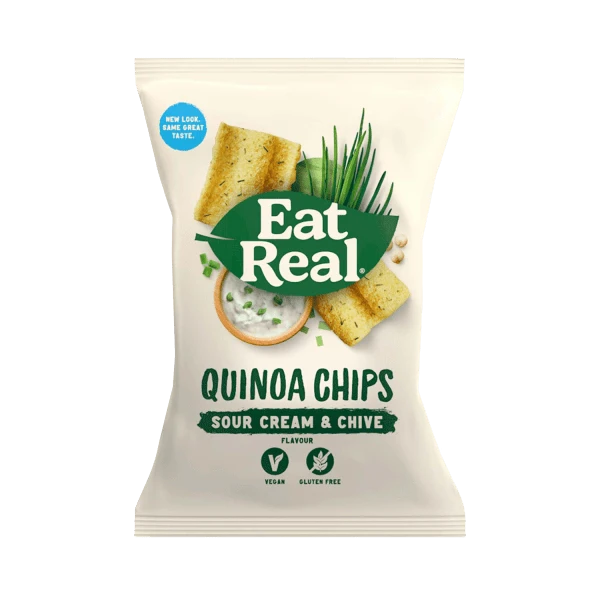 crisps quinoa sour cream & chives, 80g