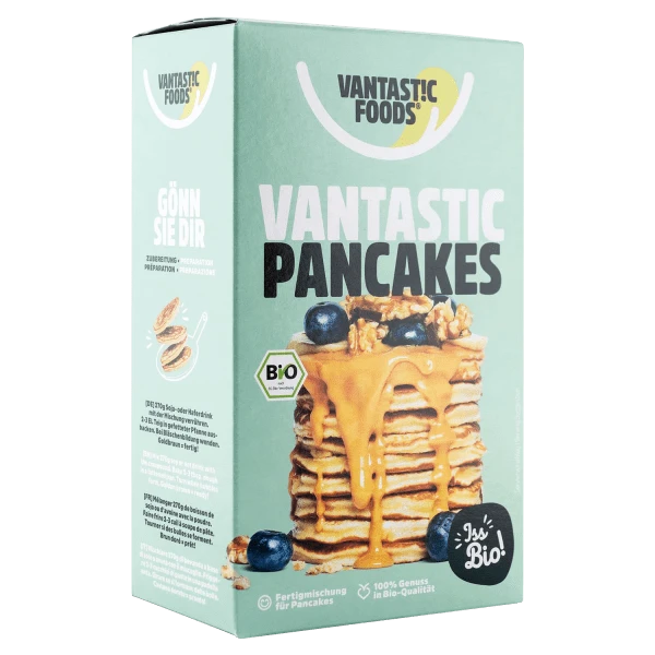 vantastic pancake, organic, 180g