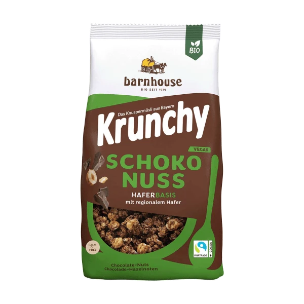 krunchy choco-nut, organic,