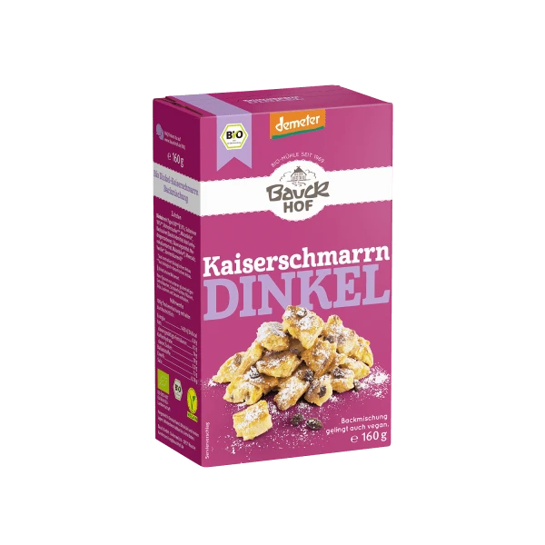 spelt kaiserschmarrn "cut-up pancakes" baking mix, organic, 160g