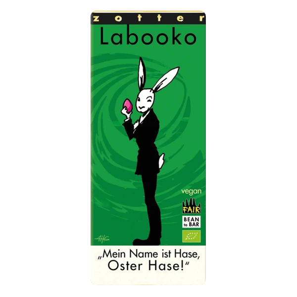 labooko "my name is bunny, easter bunny", organic, 70g