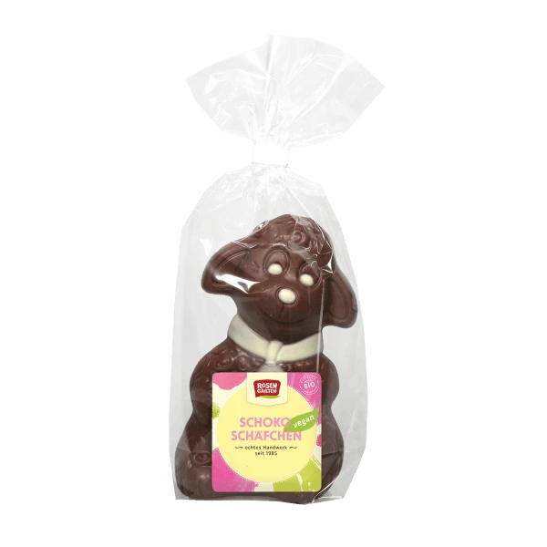 schoko schäfchen "chocolate lamb", organic, 90g